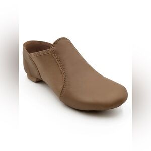 Capezio Brown Girls Youth 4M Big Kid Jazz Shoes
